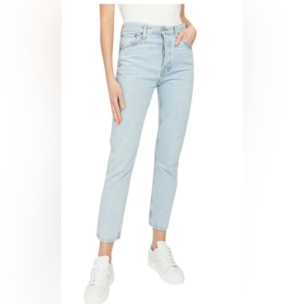 NWOT RE/DONE Originals Straight cotton denim jeans Size 25